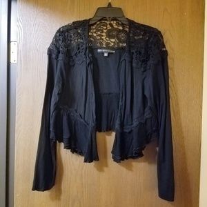 Light weight long sleeve bolero